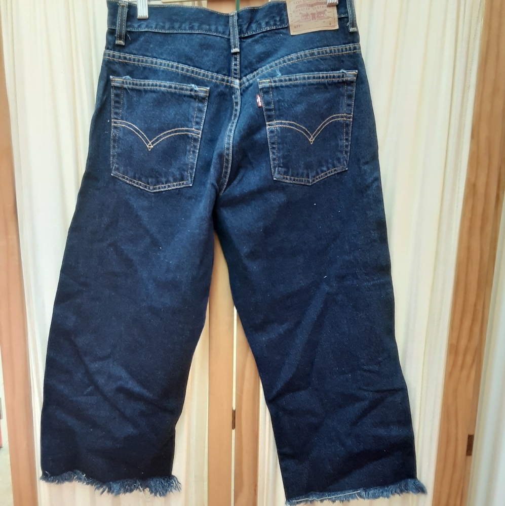 Levis 577 Cropped Jeans Size M